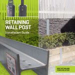 retaining wall posts