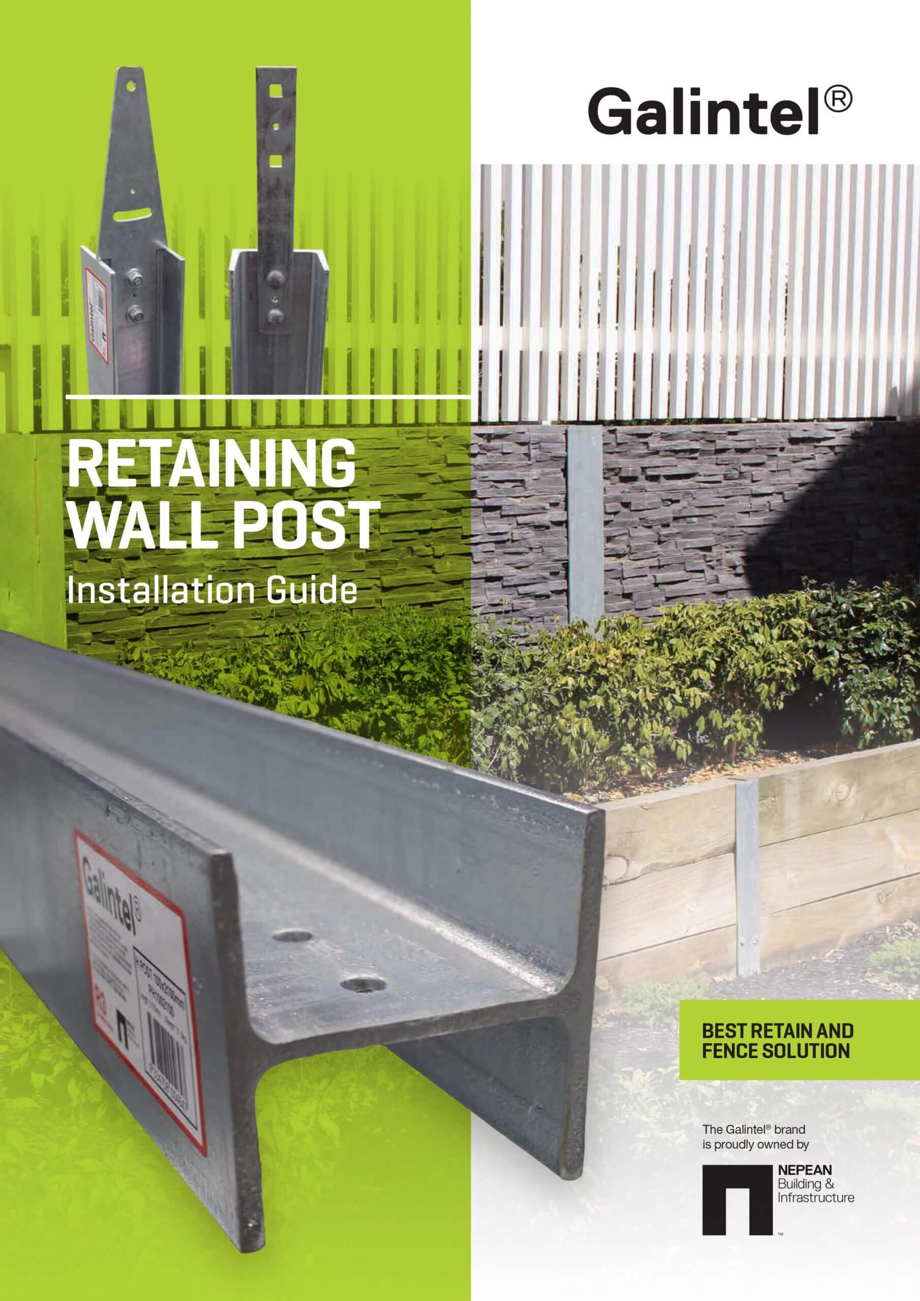 retaining wall posts