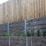 Retaining Wall steel posts
